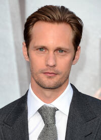 Alexander Skarsgard at the California premiere of "Battleship."