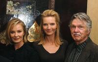 Jessica Lange, Joan Allen and Tom Skerritt at the Toronto International Film Festival reception of "Bonneville."