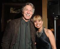 Tom Skerritt and Chanels Anny Kazanjian at the Toronto International Film Festival gala presenation of the film "Bonneville" .