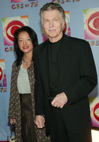 Tom Skerritt and his Wife at the "CBS at 75" television gala at the Hammerstein Ballroom.