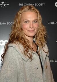 Molly Sims at the Cinema Society and GQ screening of "Children Of Men."