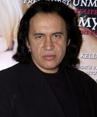 Gene Simmons at the Las Vegas Convention Center as part of the annual MAGIC International Fashion Convention.