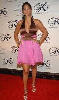 Kimora Lee Simmons at the Baby Phat fashion show after party in N.Y.