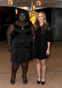 Gabourey Sidibe and producer Sarah Siegel-Magness at the Academy of Motion Picture Arts and Sciences Inaugural Governors Awards.