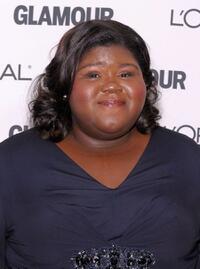 Gabourey Sidibe at the Glamour Magazine 2009 Women of the Year Honors.
