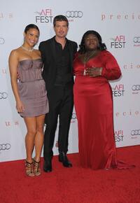 Paula Patton, Robin Thicke and Gabourey Sidibe at the AFI FEST 2009.