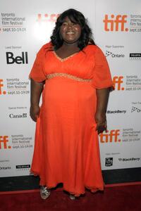 Gabourey Sidibe at the screening of "Precious: Based on the Novel Push by Sapphire" during the 2009 Toronto International Film Festival.