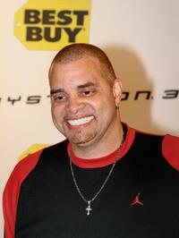 Sinbad at the launch party for the new Playstation 3.