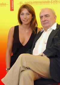 Laura Smet and Claude Chabrol at the "La Demoiselle D'Honneur" Photocall during the 61st Venice Film Festival.