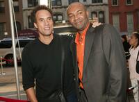 Roger Guenveur Smith and Producer Nelson George at the premiere screening of "Everyday People."