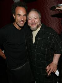 Roger Guenveur Smith and Stephen McKinley Henderson at the screening of "Everyday People" after-party.