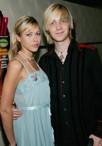 Jennifer Sky and Alex Band at the 60th anniversary party for Seventeen Magazine.