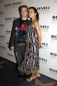Alex Band and Jennifer Sky at the Sony BMG Music Entertainment Grammy Party.