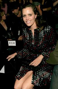 Ione Skye at the Imitation of Christ Fall 2007 fashion show during Mercedes Benz Fashion Week.