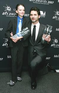 Kodi Smit-McPhee and Eric Bana at the L'Oreal Paris 2007 AFI Awards Dinner.