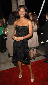 Tasha Smith at the premiere of "Daddys Little Girls."