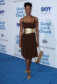 Tasha Smith at the Los Angeles premiere of "Good Luck Chuck."