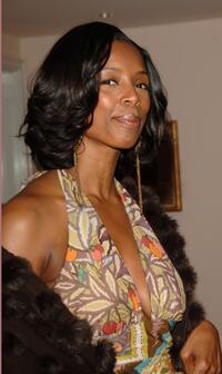Tasha Smith at the 38th NAACP Image Awards nominees luncheon.