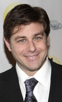 Glenn Slater at the after party of the opening night of "The Little Mermaid."
