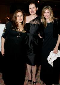 Kathy Najimy, Geena Davis and Helen Slater at the Beverly Hills Hotel in California.