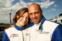 Erin McNaught and Kelly Slater at the Celebrity Challenge during the 2007 F1 ING Australian Grand Prix.
