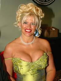 Anna Nicole Smith at the roast in honor of Larry Flynt.
