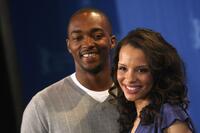 Anthony Mackie and Antonique Smith at the photocall of "Notorious" during the 59th Berlin Film Festival.