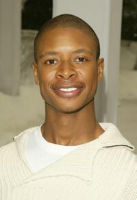 Arjay Smith at the New York premiere of "The Day After Tomorrow."