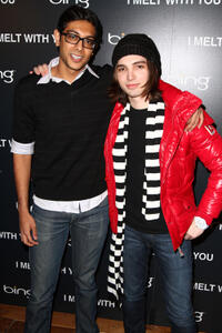 Abhi Sinha and August Emerson at the Bing Presents the "I Melt With You" Official Cast Dinner and After-party.
