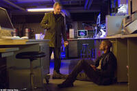 Will Smith on the set of the film "I Am Legend."