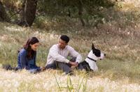 Rosario Dawson and Will Smith in "Seven Pounds."
