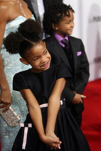 Willow Smith at the L.A. premiere of "Pursuit of Happyness."