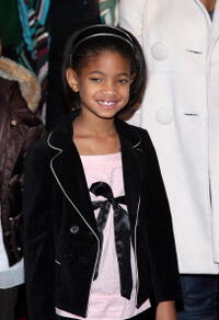 Willow Smith at the N.Y. premiere of "I Am Legend."