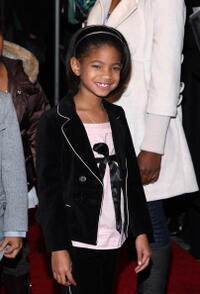 Willow Smith at the N.Y. premiere of "I Am Legend."