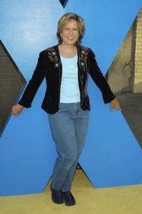Yeardley Smith at the "The Simpsons" 350th episode block party.