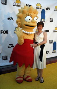 Yeardley Smith at the "The Simpsons" 400th episode block party.