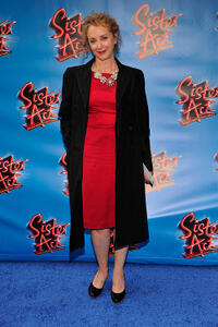 J. Smith-Cameron at the Broadway opening night of "Sister Act" in New York.
