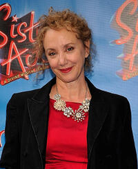J. Smith-Cameron at the Broadway opening night of "Sister Act" in New York.