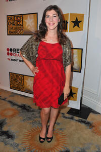 Mayim Bialik at the Critics' Choice Television Awards in California.