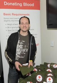 Jonathan Slavin at the American Music Awards Luxury Lounge.