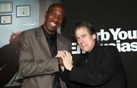 J.B. Smoove and Richard Lewis at the HBO's "Curb your Enthusiasm" Season 7.