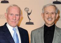 Tom Smothers and Dick Smothers at the Academy of Television Arts and Sciences 19th Annual Hall of Fame Induction.