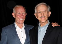 Tom Smothers and Dick Smothers at the 24th Annual Television Critics Association Awards Show.