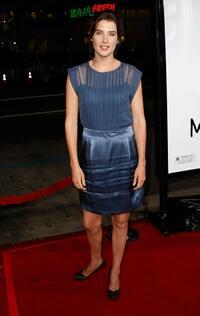 Cobie Smulders at the premiere of "Forgetting Sarah Marshall."