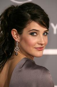 Cobie Smulders at the 49th Annual Grammy Awards.