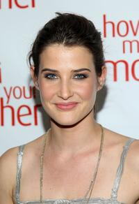 Cobie Smulders at the academy screening of "How I Met Your Mother."