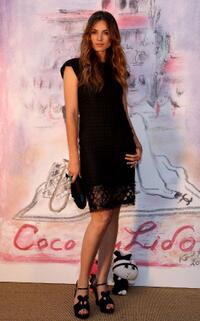 Kasia Smutniak at the Chanel Cruise 2010 Fashion Show.