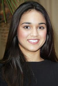Summer Bishil at the "Face of the Future" award.