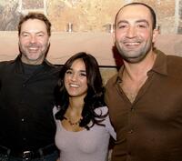 Alan Ball, Summer Bishil and Peter Macdissi at the party of "Towelhead" during the 2008 Sundance Film Festival.