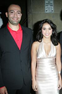 Peter Macdissi and Summer Bishil at the world premiere of "Nothing Is Private" during the Toronto International Film Festival 2007.